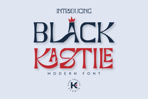 Black Kastile: A Modern Display Font for Small Business Branding