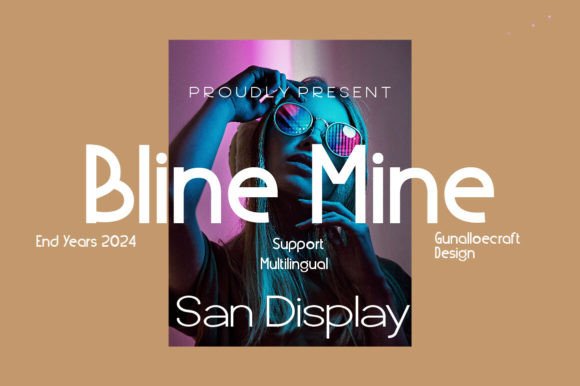 Blind Mine: The Bold Font Your Business Brand Needs