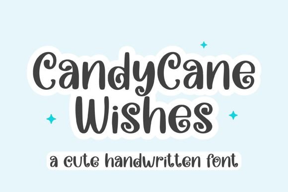 Candy Cane Wishes: A Handwritten Font for Real Campaigns