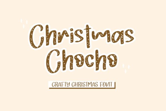 Christmas Chocho: A Display Font for Festive Branding Projects