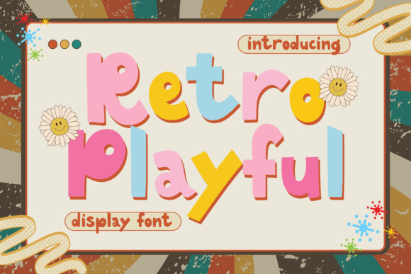 Designing with the Retro Playful Font for Modern Branding
