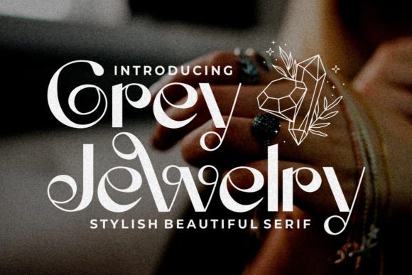 Discovering Grey Jewelry: A Designer's Take on a Unique Display Font