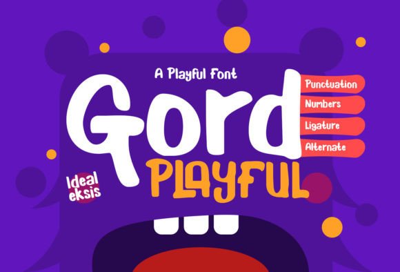 Gord Playful: A Cheerful Display Font for Digital Brands