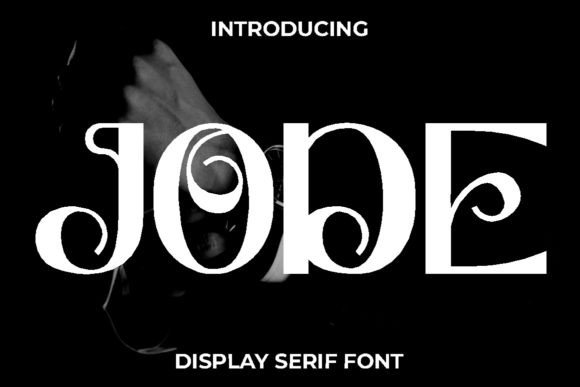 Jode: A Display Font for Creating Editorial Atmosphere