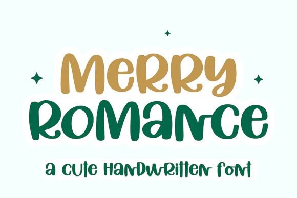 Merry Romance: A Handwritten Font for Playful Web Design