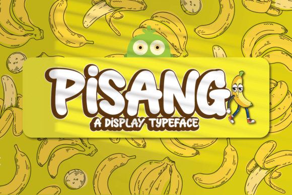 Pisang: A Playful Handwritten Font for Crafters & Makers