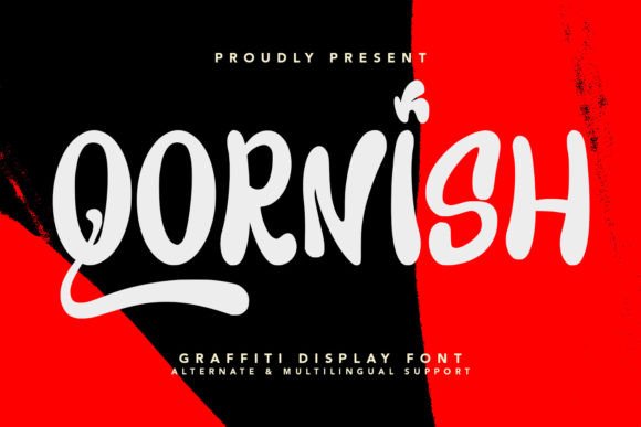 Qornish Display Font: Bold Strokes for Confident Editorial Design