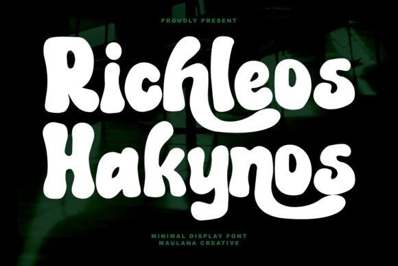 Richleos Hakynos Font for Bold Marketing Visuals