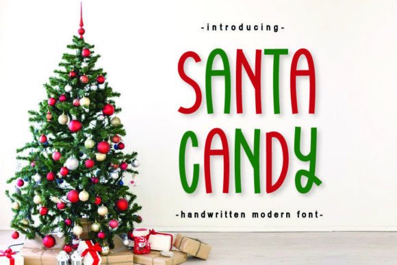 Santa Candy Display Font for Clearer Campaign Graphics
