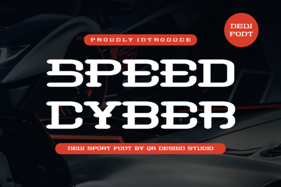 Speed Cyber: A Display Font That Elevates Brand Design