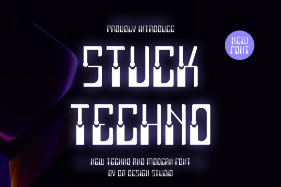 Stuck Techno Font: Precision for Modern Campaigns