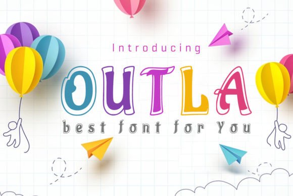 The Outla Font: A Quirky Tool for Crafters and Creators