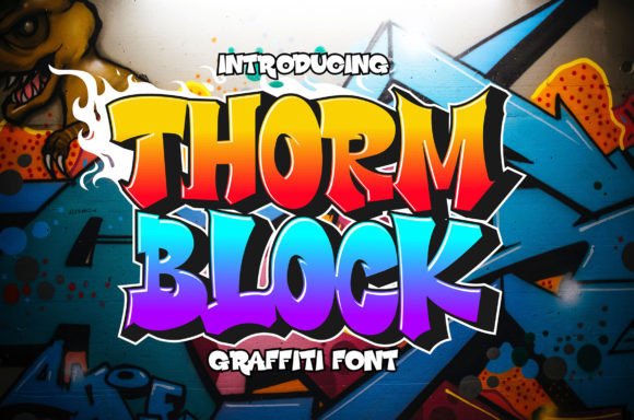 Thorm Block: A Solid, Confident Font with Industrial Charm