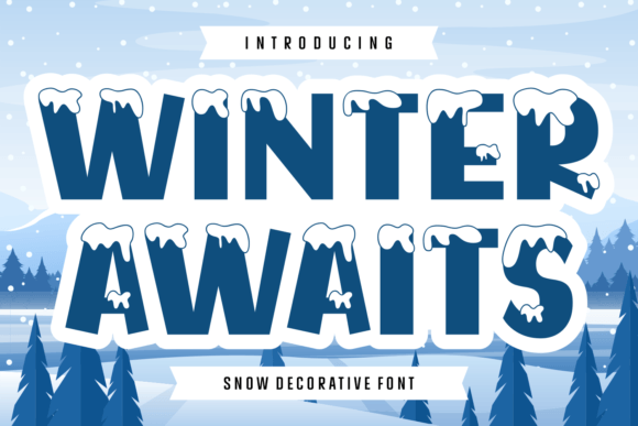Using the Winter Awaits Font to Build a Cozy Brand Identity